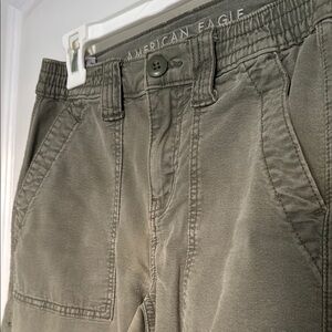 American Eagle Outfitters Green Cargo Pants